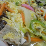龍園 - 豚肉と野菜たっぷり