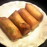 華 - お通し（帆立の春巻き）