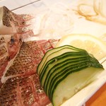 くつろぎ亭ひこべえ  - キュウリ（飾り切り）