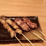 炭火焼 鈴 - ぼんじり・せせり