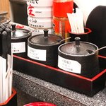 とんかつ檍 - 【2018年06月】塩の種類が豊富。