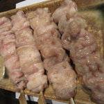 丈ちゃん - せせり（首のあたりのお肉）+もう一種わすれちゃいました。