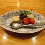 玄斎 - 番茶のブラマンジェ