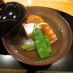 玄斎 - サクラエビのしんじょう