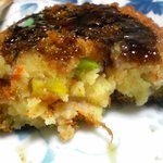 日の丸弁当 - 野菜コロッケの中身