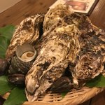 日本酒 炭焼き家 粋 - オススメの牡蠣 ウマチョス