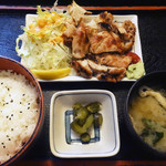 串兵衛 - もも塩焼定食