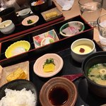 はかた天乃 - 刺身定食 980円 税別