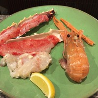 六角堂 - 追加注文：タラバガニ・三河湾の赤座海老