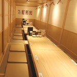 Sushiya Ginzou - 禁煙掘りごたつ御座敷個室　最大40名様　22名様個室（喫煙ルームございます）