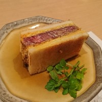割烹にし田 - 一番食べたかったヤツ！ビフカツサンド〜