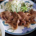 活きなり - 豚生姜焼き定食