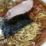 蓬来軒 本店 - 支那そば 大盛り