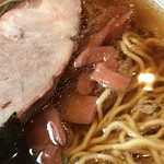 蓬来軒 本店 - 支那そば チャーシューとメンマ