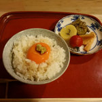佳景 - 卵かけごはん・香の物