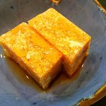 三扇 - 雲丹＆玉子寒天寄せ