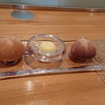 ビストロアム - 全粒粉のパンとレモンバター