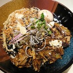 河内の中華そば 醤 - king of 油そば「黒」