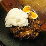 河内の中華そば 醤 - 〆のダイブ飯がバカ旨‼️