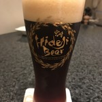 大淀河畔 みやちく - ひでじビール　月のダークラガー樽生