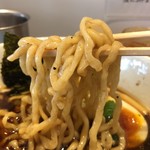 NOODLE CAFE SAMURAI - 太縮れ麺