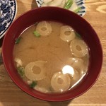 酒房・茶房 ようちゃん - お味噌汁