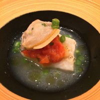 銀座 レストラン オザミ - 鮮魚とパプリカ