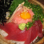 和菜 やなぎ  ふぐ はも - ねぎとろ丼