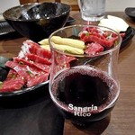 焼肉処いっとう - グラスワイン（赤）