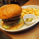 アイランドバーガーズ - ダブルバーガー1350円