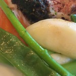 ラビチュード - 野菜も旨い・・