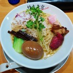 味玉鶏ホタテそば　1000円