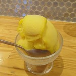 カサレッチョ - マンゴーシャーベット