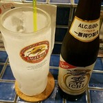 餃子工房 ギョィィィィィィン - ギョィィィィィィンビール390円