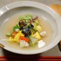 草片 - ４８種類の野菜のミネストローネスープ