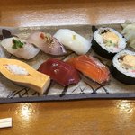 銀鮨 - ランチメニュー  平日のみ
            すし定食＝１０００円 税別