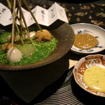 龍吟 - 次はおでん！でした。二種のたれで