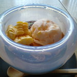 やさい家めい - とうきびぜんざい