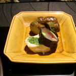 龍吟 - 漬物も見た目からこだわってます。