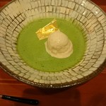 蓬左茶寮 - 抹茶ムース