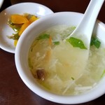 鳳仙花 - チャーハンのスープ
