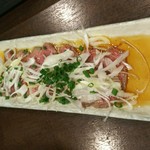 漢方和牛とかき小屋 - 漢方牛のレバー低温調理