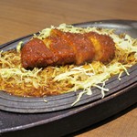 名古屋名物 みそかつ 矢場とん - ミニ鉄板とんかつ