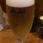 洋食 GOTOO - グラス麦酒250円