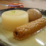 大八 - 大根、たまご、ごぼてん