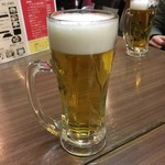 東京餃子楼 - 生ビール