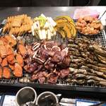 ラビスタ函館ベイ - 【2018年03月】炉端焼きのコーナー。