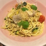 biodinamico - メカジキのラグーパスタ  ランチ  麺は200g