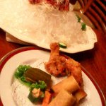 ヘルメスワインコーナー - 牛、唐揚げ・春巻き