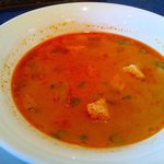 レストラン エヌ.ルトゥール - 魚介出汁・トマトクリームカレー風味スープ